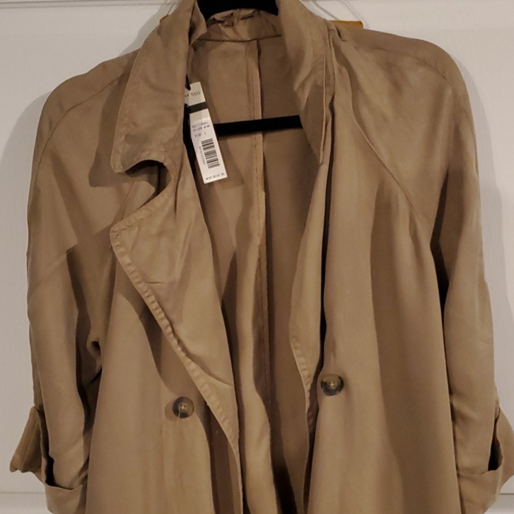 Max jeans silver mink trench coat
